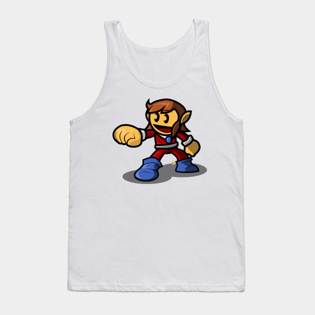 just kidding Tank Top by vhzc